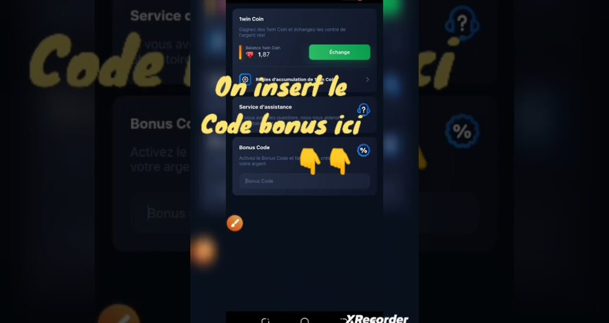Comment activer le voucher sur 1win