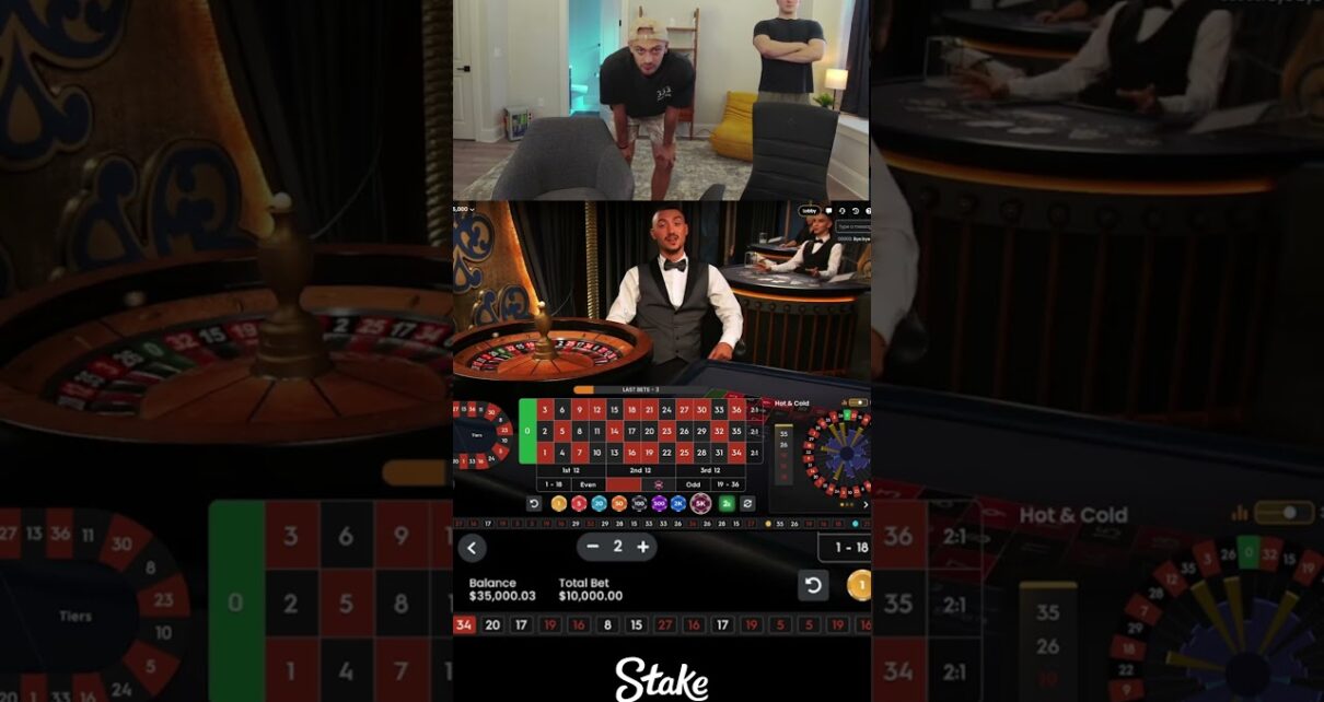 Crazy k bet on roulette !! 🔥 @Toasters  #toaster #gambling #casino #stake #onlinecasino #roulette