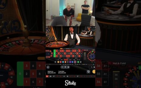 Crazy k bet on roulette !! 🔥 @Toasters  #toaster #gambling #casino #stake #onlinecasino #roulette