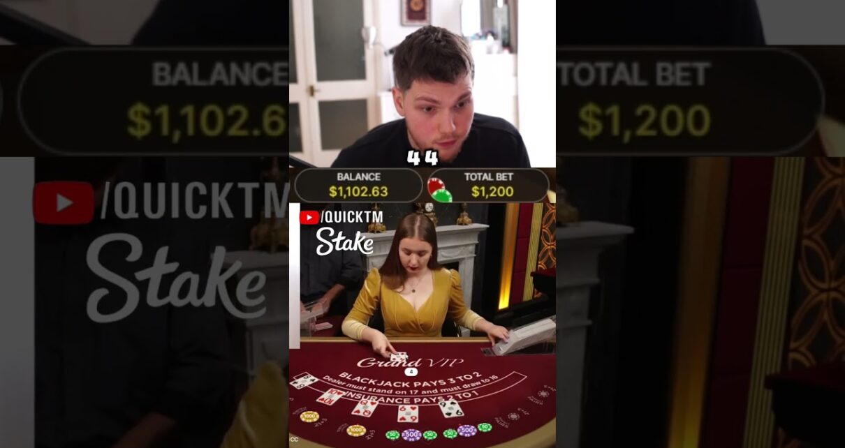 DOING ,000 BLACKJACK BET!