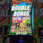 DOUBLE BONUS HANDPAY on Huff and More Puff! 🤑🎉 #fyp #Jackpot  #slots #Casino #MadLucky