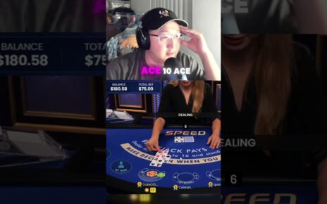 DUKEOFDEGENS CHAT TABLE CALL GAVE MASSIVE DOUBLE!!! #blackjack #gambling #casino