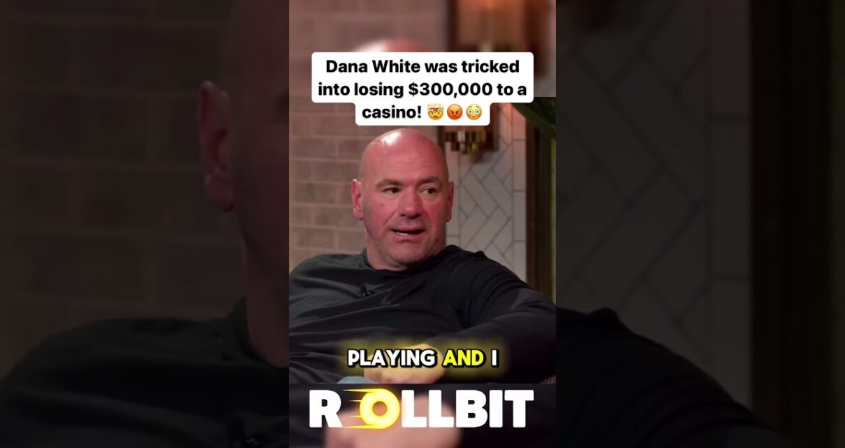Dana White Was Tricked Into Losing BIG Money To The Casino!