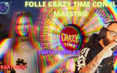 FOLLE CRAZYTIME CON THEREALMARZA [START 6000 EURO] #CASINO #SLOT #CRAZYTIME #VIRTUALCASINO #LIKE