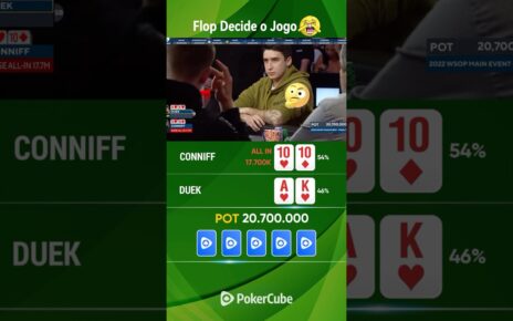 Flop decide o jogo🚀 #pokerbrasil #poker #poquer #casino ##pokerface #pokertime #pokergame #fyp