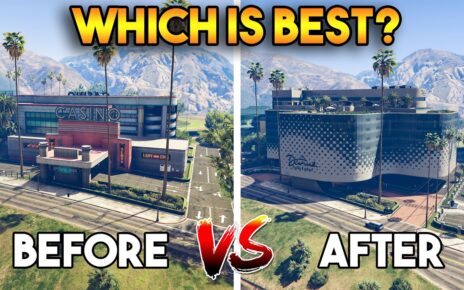 GTA 5 ONLINE CASINO : BEFORE VS AFTER (2013 VS 2024 GTA ONLINE)