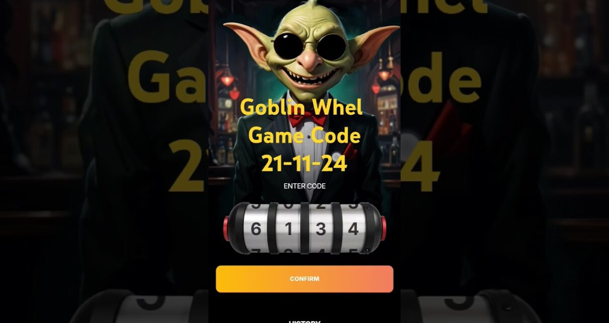 Goblin whel code 21-11-24