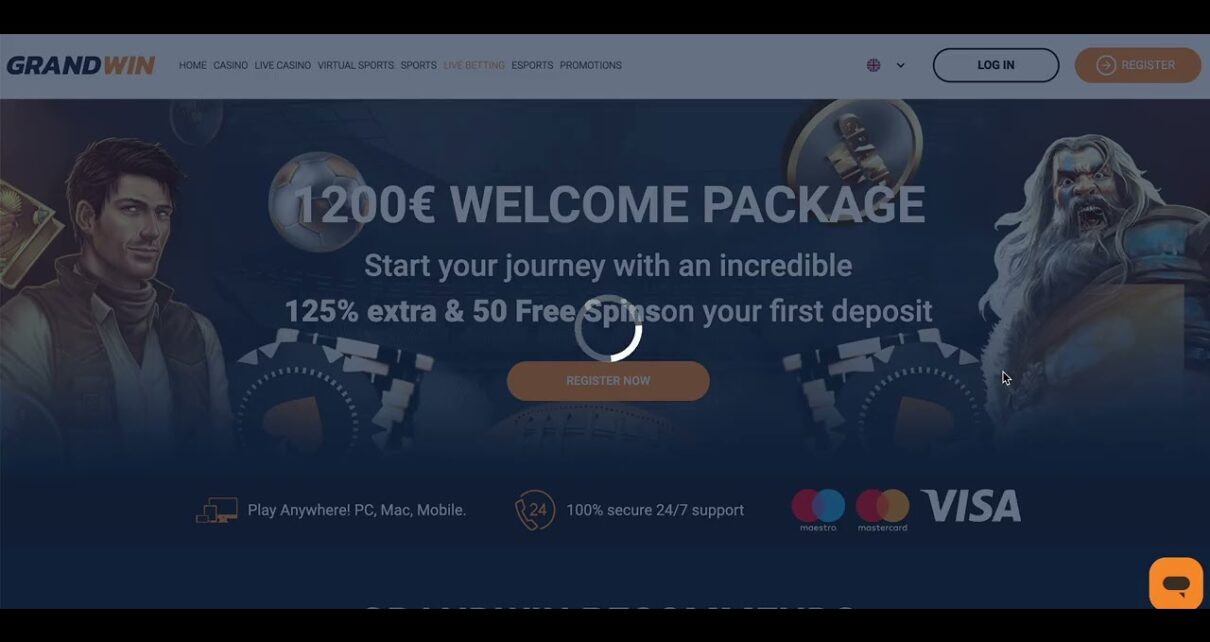 Grandwin  | Online Casino Review | Krypto-Oddsen