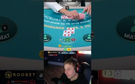 HE JUST KNOWS… #highlights #blackjack #xposed #casino