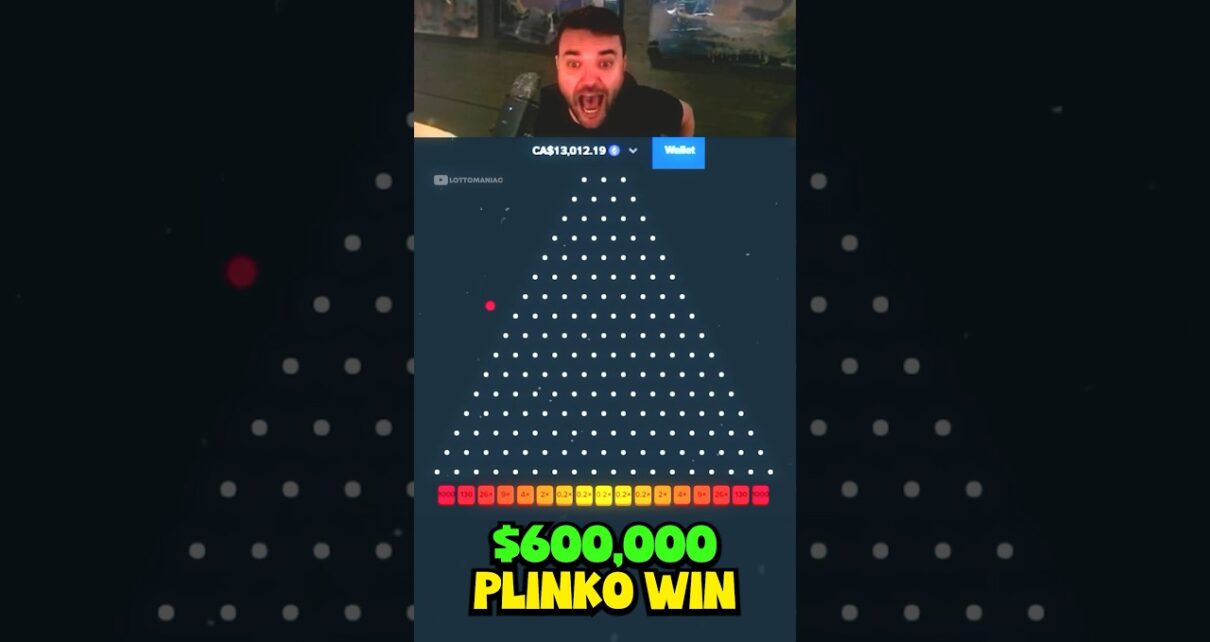 🤑 HE WON 0,000 ON PLINKO 🤯