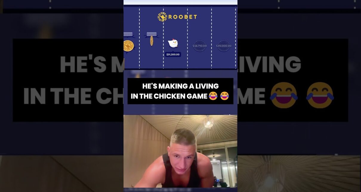 HE’S MAKING A LIVING IN THE CHICKEN GAME 😂😂