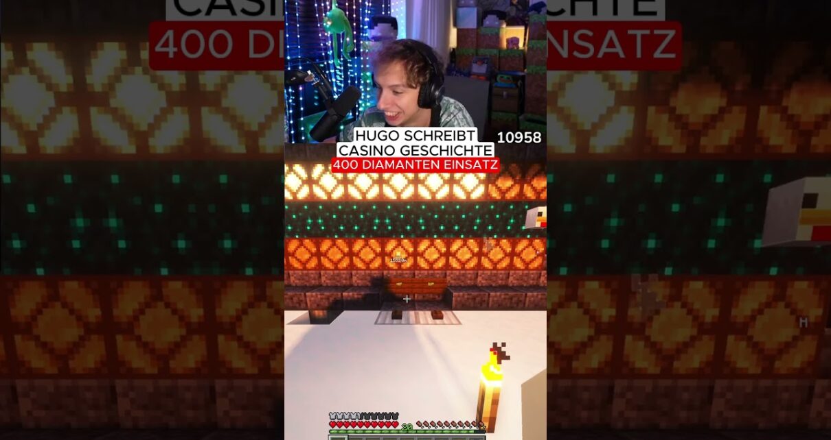 HUGO SCHREIBT GESCHICHTE BEI STEGIS CRAFTATTACK CASINO 😂 🤑
