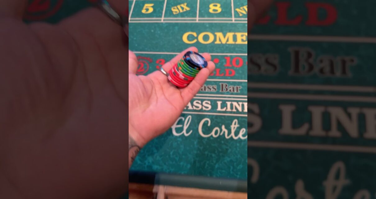 Here’s how I win money at the casino using math on craps #craps #casino #gambling #lasvegas