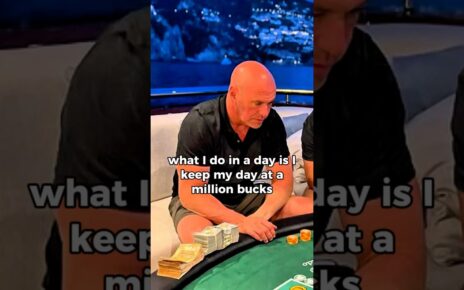 His Gambling Strategy #danawhite #casino