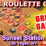 I LOVE ROULETTE!! - Live Roulette Game #33 - Sunset Station, Las Vegas, NV - Inside the Casino