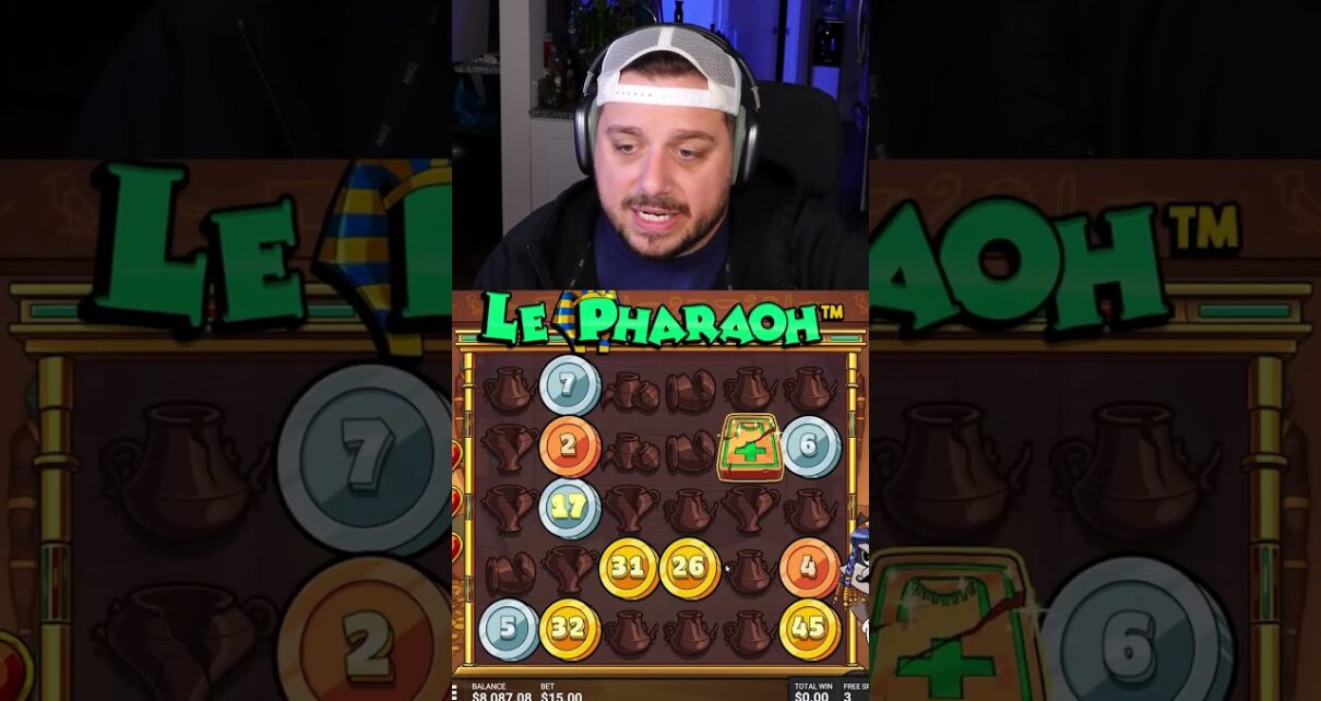 I Nearly MAX WON Le Pharaoh…