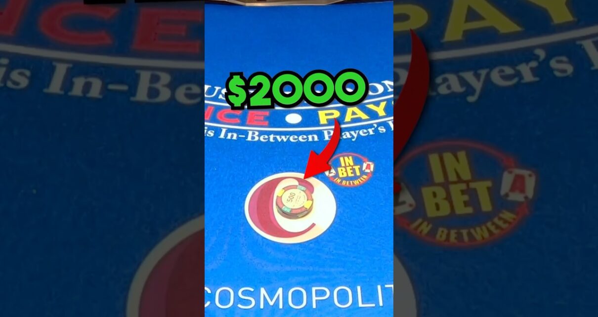 I bet everything I had on this… 👀😅 (I get perks from MGM in the form of comped rooms)