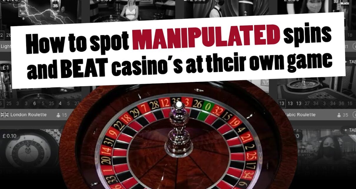 I show you how to benefit from online casino’s MANIPULATED SPINS by ROULETTE Profit and Stop