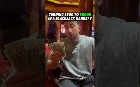 I thought it could NEVER be done…🤯 #casino #blackjack #gambling #lasvegas #comedy #win