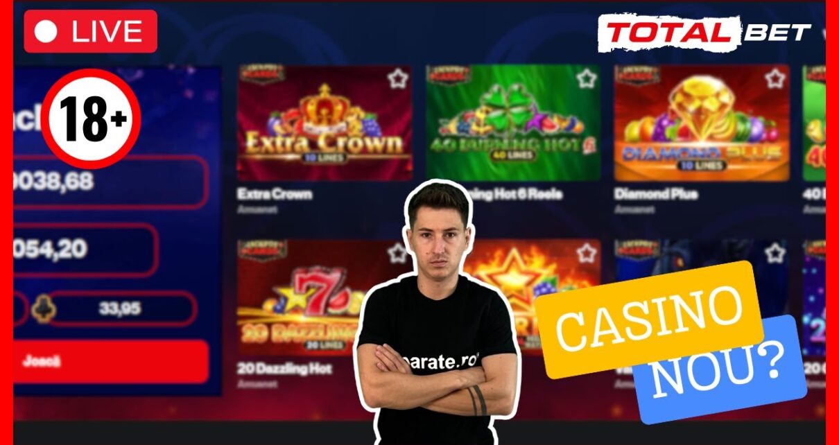INCERCAM UN CASINO NOU PENTRU O NOUA AVENTURA! Aparate Pacanele Slots Live