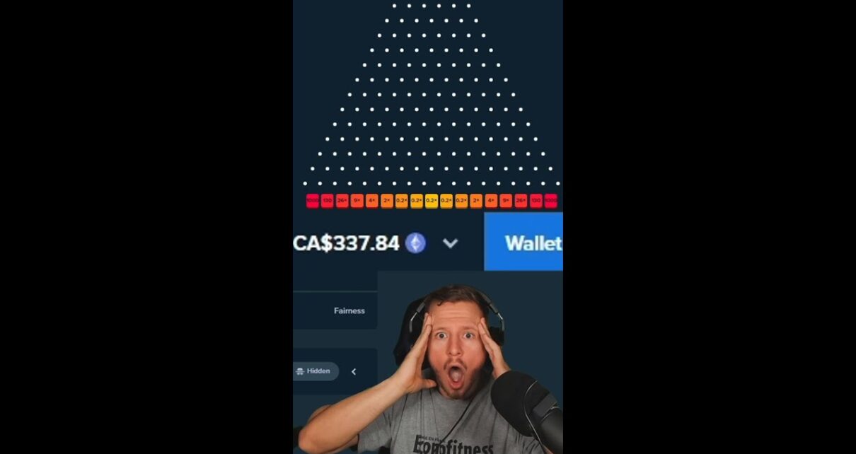 INSANE 1000X WIN ON PLINKO! (Stake Originals)