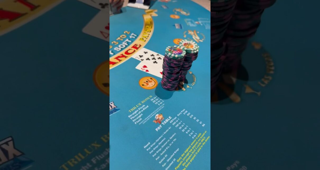 INSANE 00 Black Jack Double Down 😭