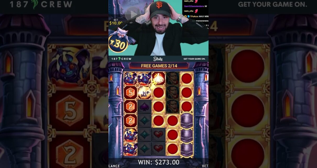 INSANE Hit on Drac’s Stacks slot!
