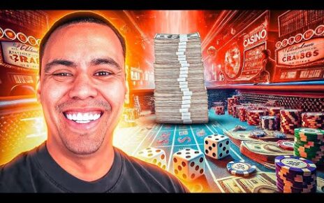 INSANE gambling session at the casino AGAIN! (NOT CLICKBAIT)