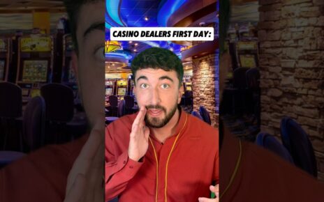 If only every blackjack dealer was like this 😭 #casino #blackjack #gambling #comedy #skit #lasvegas