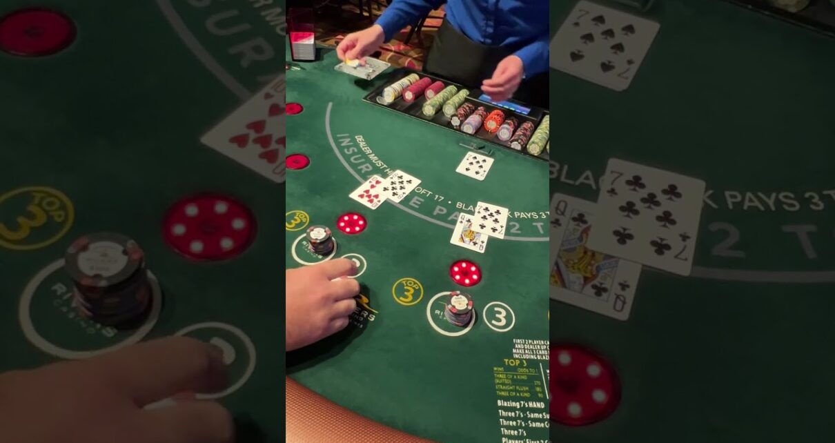 Insane Blackjack Hand