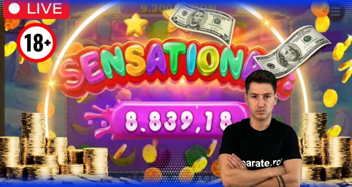 JUCAM CELE MAI BUNE PACANELE DE PE ONLINE! Aparate Live PragmaticPlay