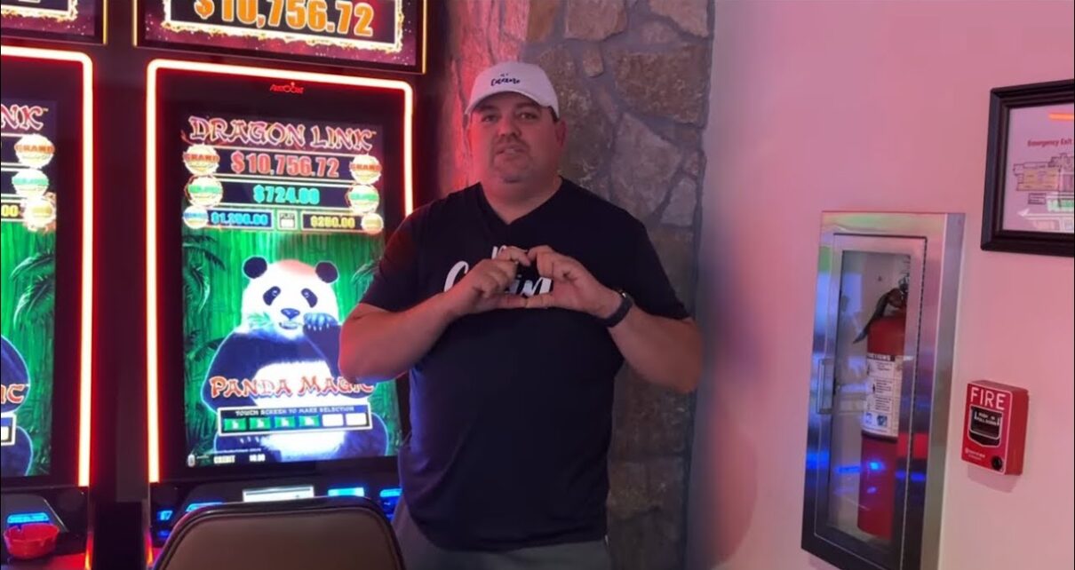 💥Jugando la slot de Dragón Link panda magic le puse 0 dólares en el casino 🎰