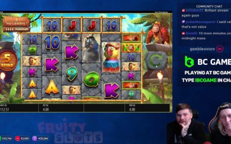 🔴 LIVE !BBW WITH THE WIZARD + BULLFROG!  – Playing at !BCGAME – Online Slots!