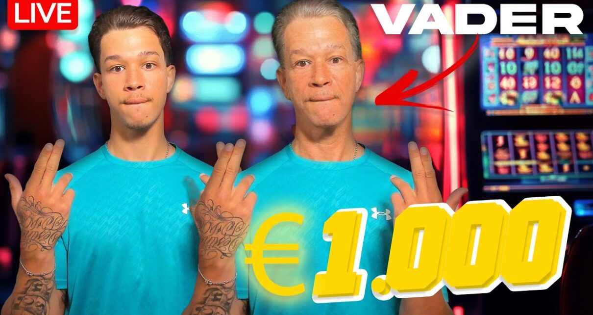 🔴 LIVE CASINO: €1.000 MET MIJN VADER (18+) giveaway