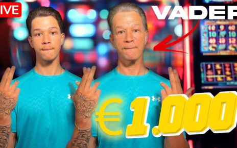 🔴 LIVE CASINO: €1.000 MET MIJN VADER (18+) giveaway