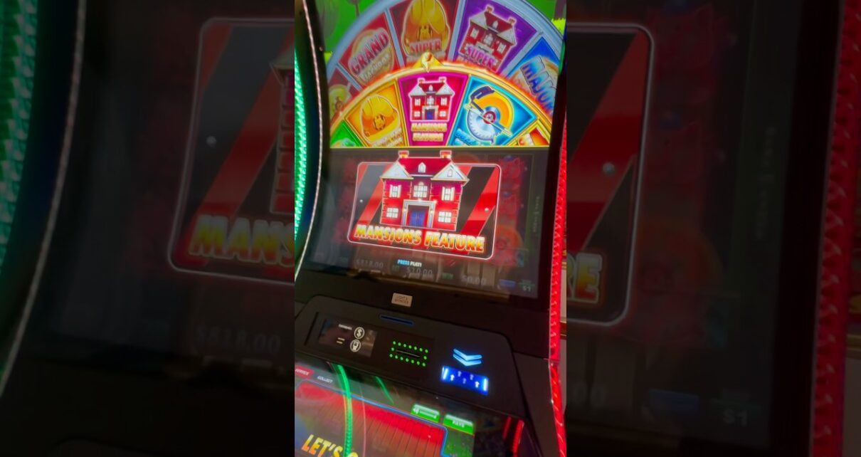 MANSION FEATURE!!!! HUFF N EVEN MORE PUFF SLOT!!