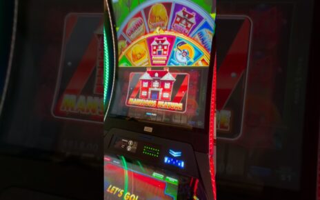 MANSION FEATURE!!!! HUFF N EVEN MORE PUFF SLOT!! #slots #jackpot #casino #gambling #slot #vegas