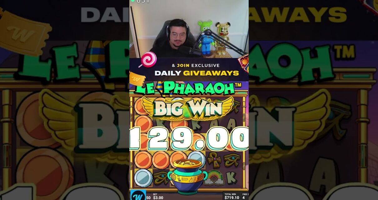 MASSIVE WIN ON LE PHARAOH