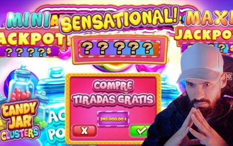 🤑Me Pago Todo! Candy Jar Clusters En CASINO ONLINE ARGENTINA🎰💰