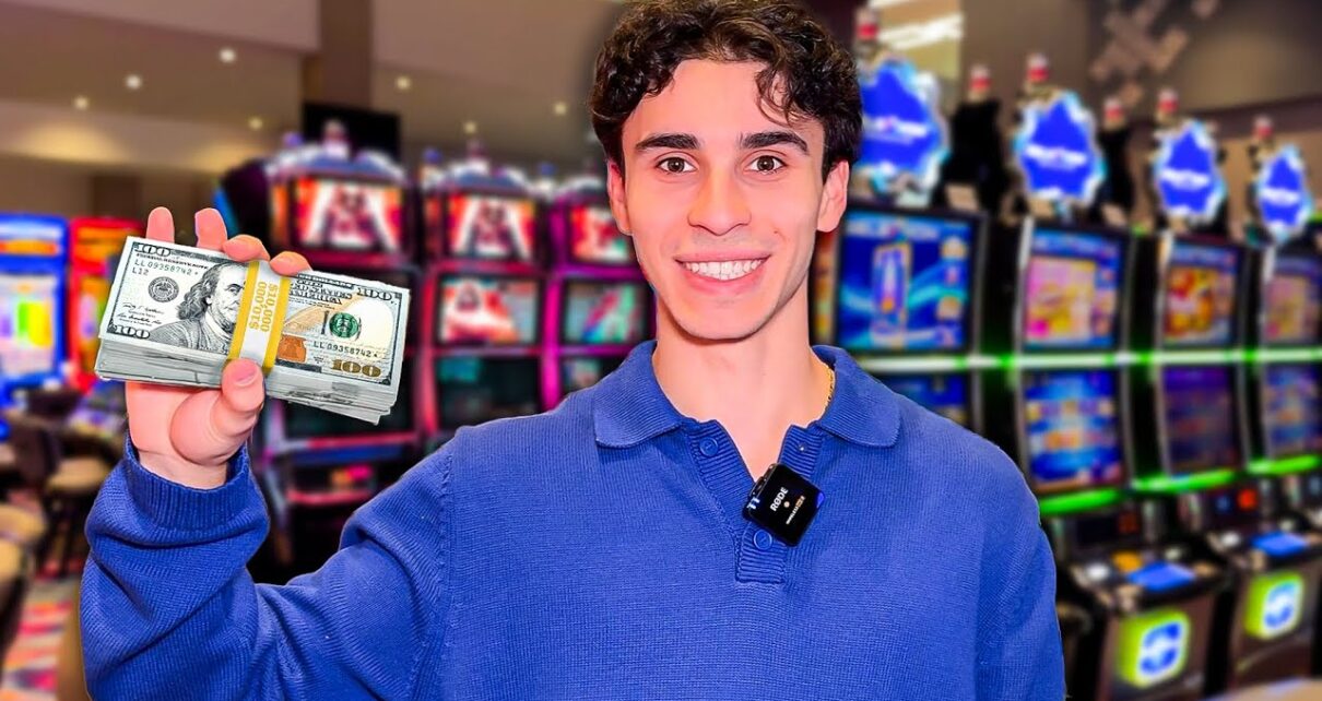 My BIGGEST Deposit EVER At The Casino! (100K Sub Special)