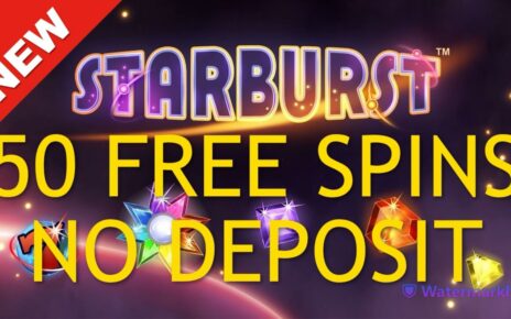 NO DEPOSIT CASINO BONUS – 50 FREE SPINS ON STURBURST SLOT