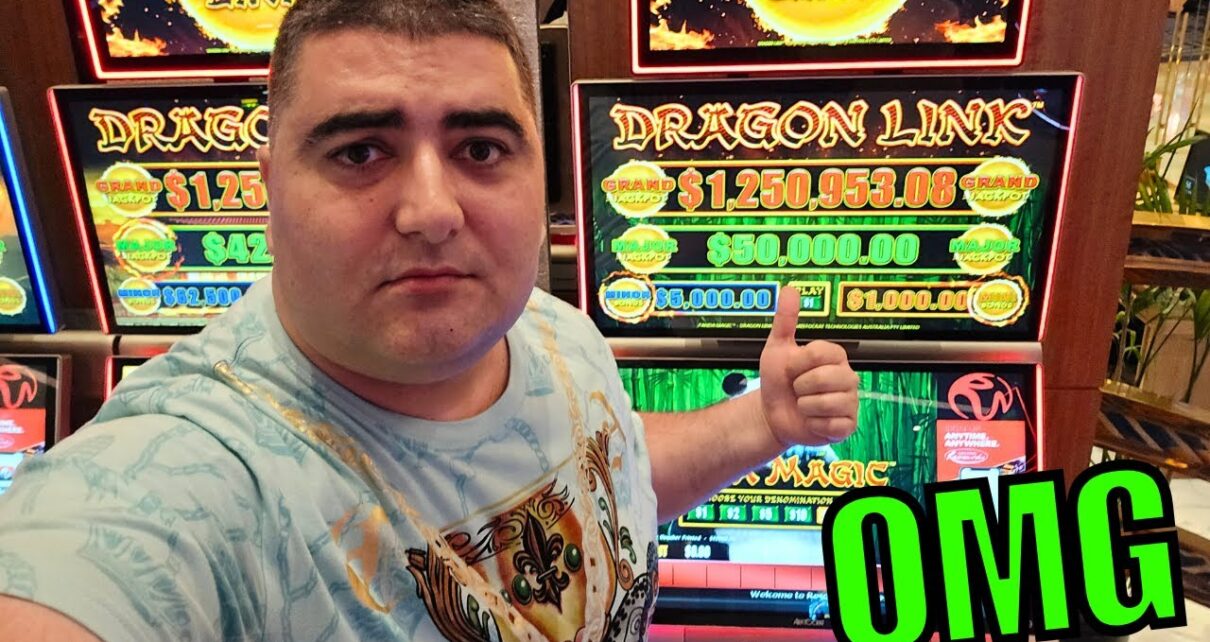 NON STOP JACKPOTS On Million Dollar Dragon Link Slot – LAS VEGAS EPIC BIG WINS