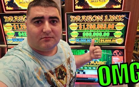 NON STOP JACKPOTS On Million Dollar Dragon Link Slot – LAS VEGAS EPIC BIG WINS