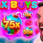 NON STOP MAX BONUS BUYS ON SWEET BONANZA!!! (DEGEN SESSION)