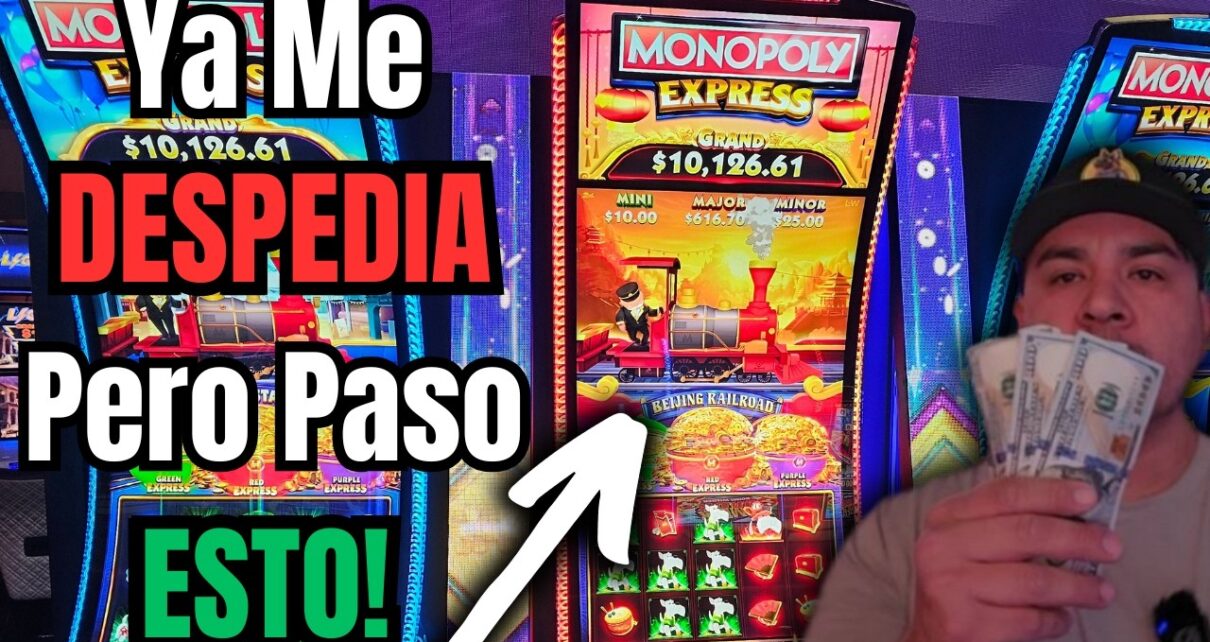 💥 Nueva Máquina en el Casino Monopoly Express Sorprende con Juegos Gratis en el Mejor Momento