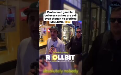 Pro Banned Gambler Speaks On Why Casinos Are Evil! 🤯 #gambling #casino #lasvegas