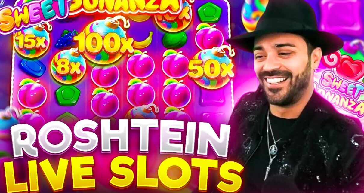 Roshtein Crpyto casino stream live casino live slots OPENING: €10.000 XQC BONUSHUNT SWEET BONANZA