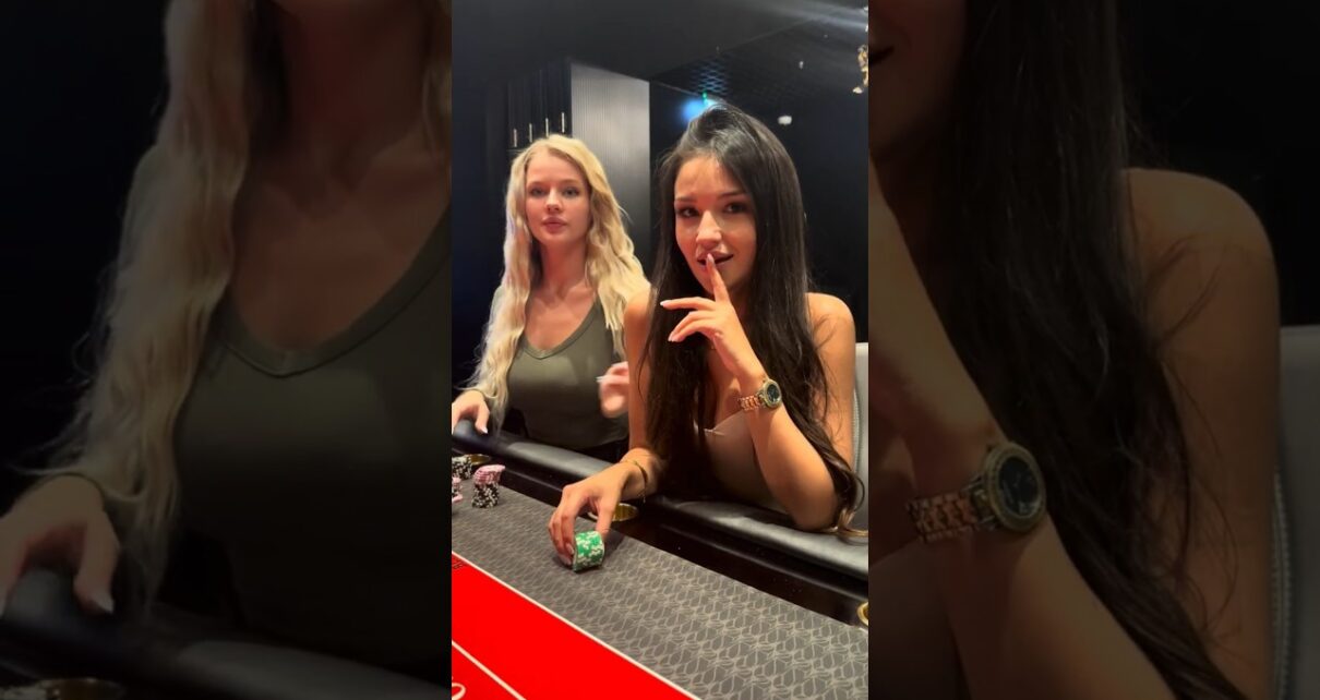 Roulette! #short #shortsvideo #girl #roulette #casino #poker #jackpot #maxbet #HustleMommy