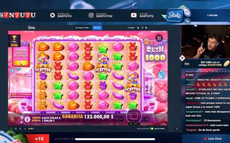 SANTUTU EN CASINO | SUGAR RUSH 1000 TIRA 20 TIRADAS Y SE PICA !!! SHOWTIME