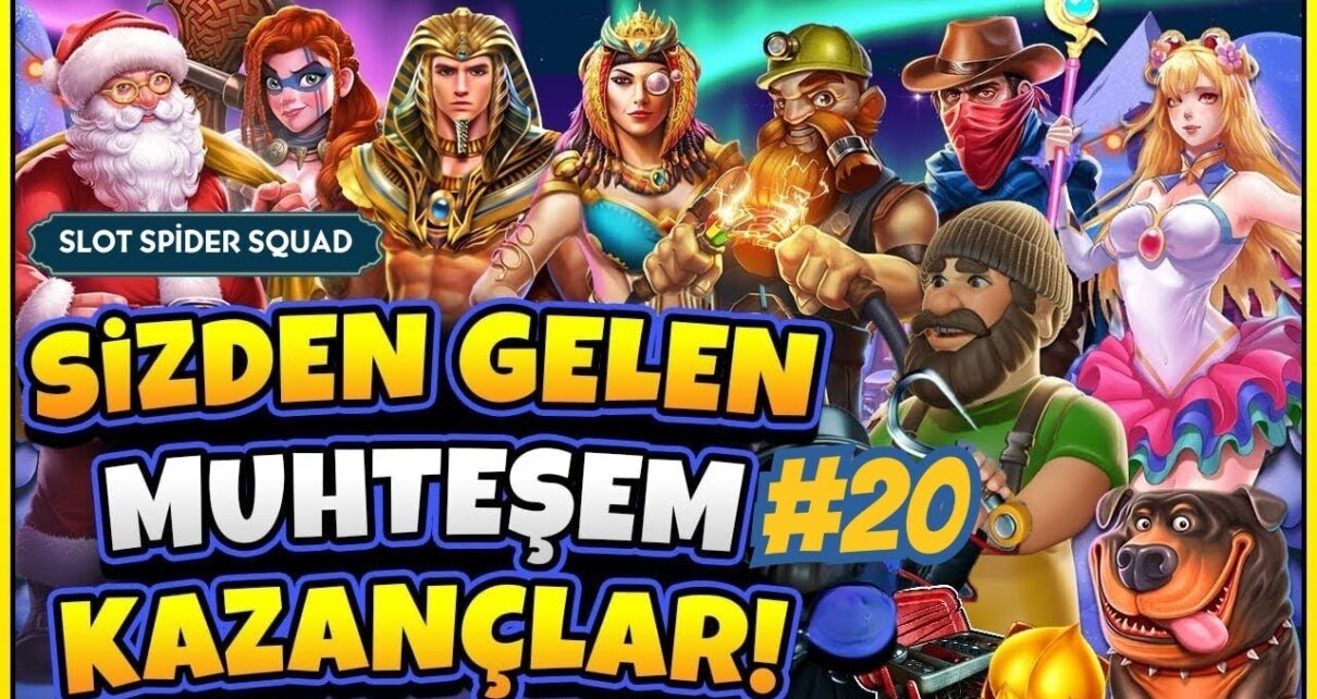 SLOT OYUNLARI 🕸 SİZDEN GELENLER SLOT 20 🕸 SİZDEN GELEN REKOR KAZANÇLAR VE MAX WİNLER SERİSİ